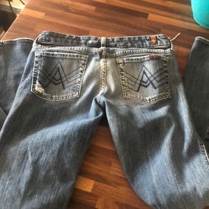 Blue jeans 7 for all mankind size 29